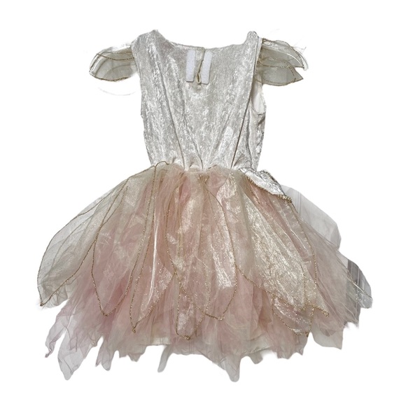 Unicorn Fairy Princess Costume Set with Velcro Wings & Horn/Ears Headband Sz 6X - Picture 5 of 11